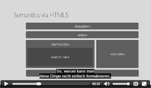 HTML5 - Semantic Structure